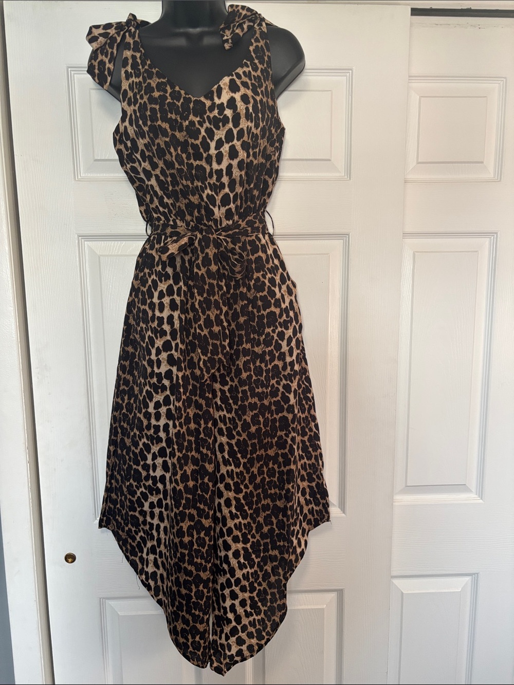 Leopard one piece jumpsuit